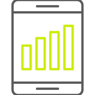 analitik grafik vektör illüstrasyonu
