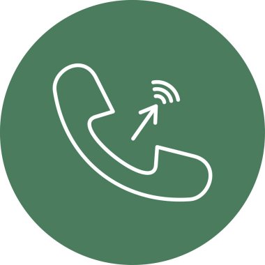 Çağrı merkezi ikon vektör illüstrasyonu