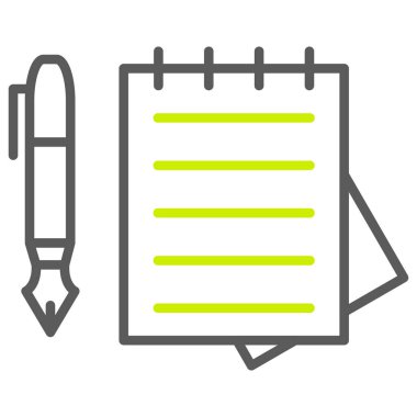 kalem ve kağıt simgesi