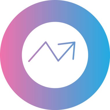 Kişisel ve ticari kullanım için ok vektörü simgesi simgesi vektör çizimi..