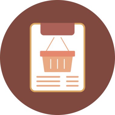 Gıda simgesinin vektör illüstrasyonu