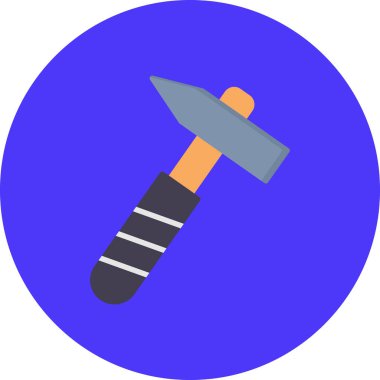 Balta. Web simgesi basit illüstrasyon