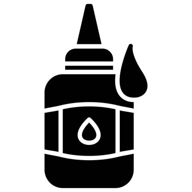 vektör yağı şişesi ico