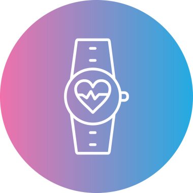 Modern simgenin vektör illüstrasyonu