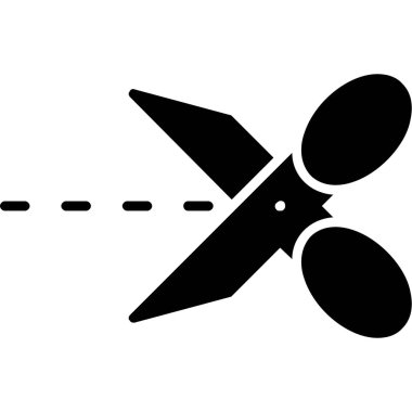 düzlem simgesi, vektör illüstrasyonu