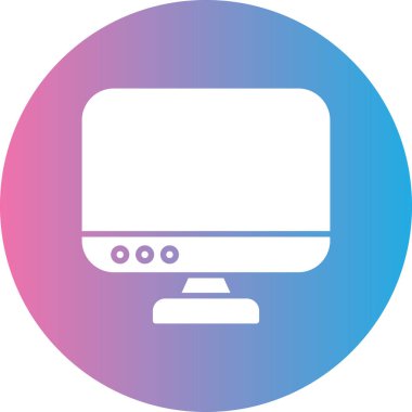 izleyici ikon vektör illüstrasyonu