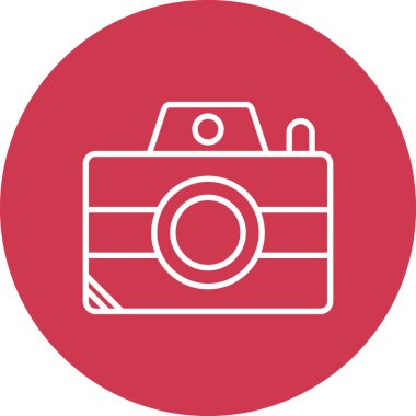 Vektör kamera Simgesi illüstrasyonu