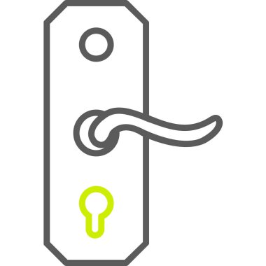 anahtar simgesi. vektör illüstrasyonu