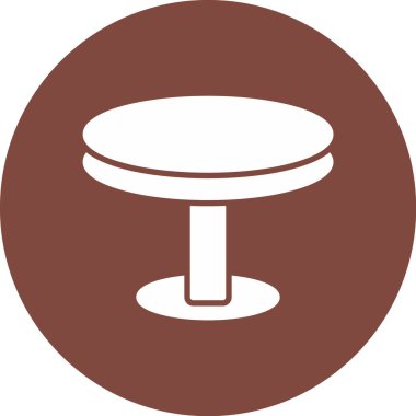 Modern b 'nin vektör illüstrasyonu mobilya ikonundan yoksun