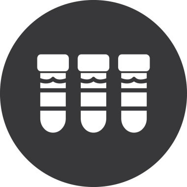 test tüpleri vektör illüstrasyonu