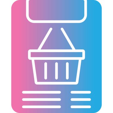 Gıda simgesinin vektör illüstrasyonu