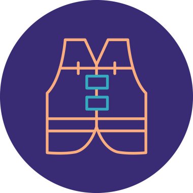 Çanta. Web simgesi basit illüstrasyon