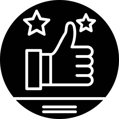 Bir başparmağın vektör illüstrasyonuName