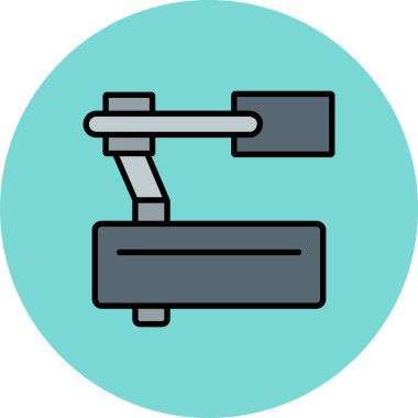 Modern b 'nin vektör illüstrasyonu eksik simgesi