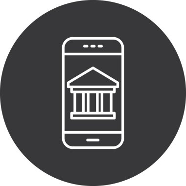 cep telefonu ikonu vektör illüstrasyonu