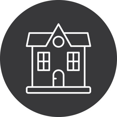 ev simgesi vektör illüstrasyonu