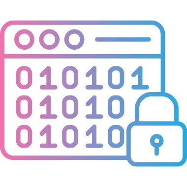 kod simgesi vektör illüstrasyonu