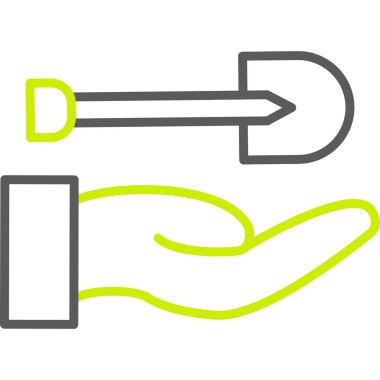 Anahtar simgesi vektör illüstrasyonu