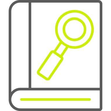 kitap web simgesi vektör illüstrasyonu