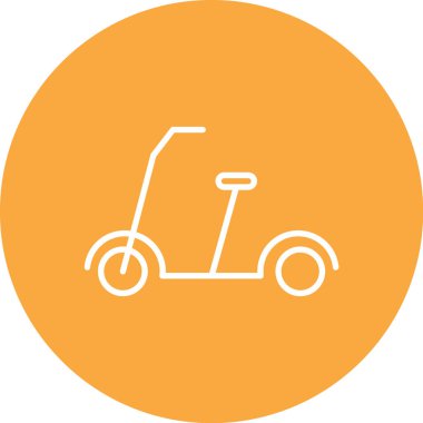 Mobilet. Web simgesi basit illüstrasyon