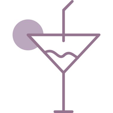 içki ikonu. Web için basit içki vektör simgeleri çizimi.