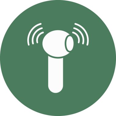 Uydu simgesinin vektör çizimi