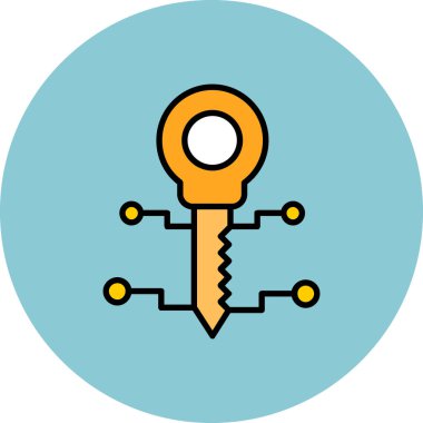 seo modern simgesinin vektör illüstrasyonu