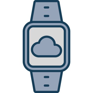 Akıllı izle kutsal kişilerin resmi, vektör çizim