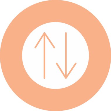 ok simgesinin vektör illüstrasyonu