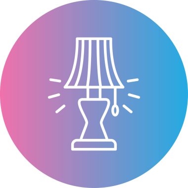 lamba ikonu vektör illüstrasyonu