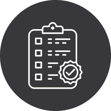 Pano simgesinin vektör illüstrasyonu