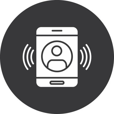 vektör mobil illüstrasyon simgesi