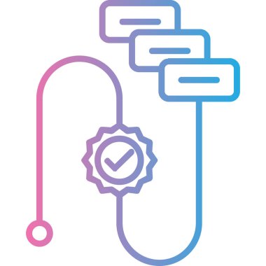 seo modern simgesinin vektör illüstrasyonu