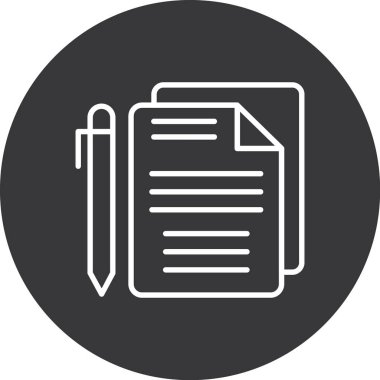 dosya belgesi soyut arkaplanda izole edildi