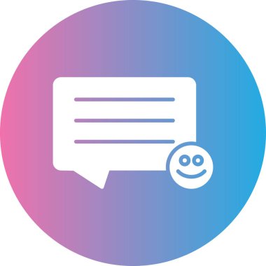 Vektör iletisi Simgesi illüstrasyonu