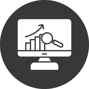 iş simgesi vektör illüstrasyonu