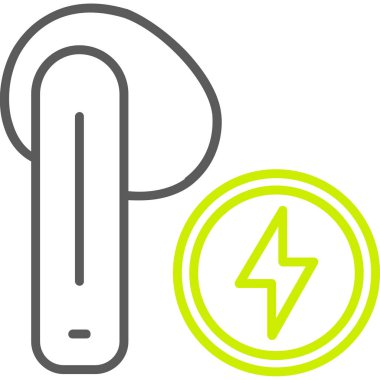 Güç. Web simgesi basit tasarım