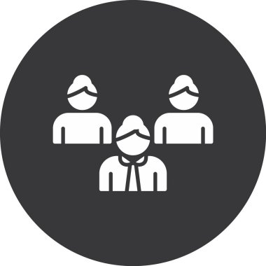 Modern simgenin vektör illüstrasyonu