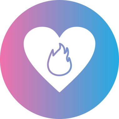 Aşk kalp vektör çizim