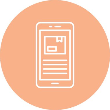 vektör telefon simgesi çizimi