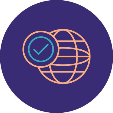 Seo simgesinin vektör illüstrasyonu