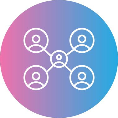 seo modern simgesinin vektör illüstrasyonu