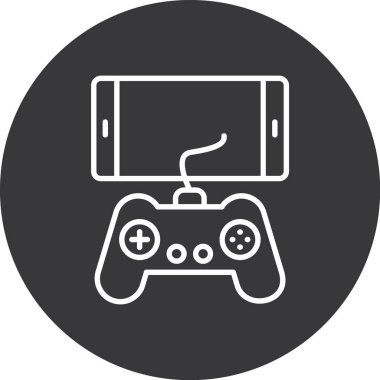 oyun joystick simgesi sağlam biçimli