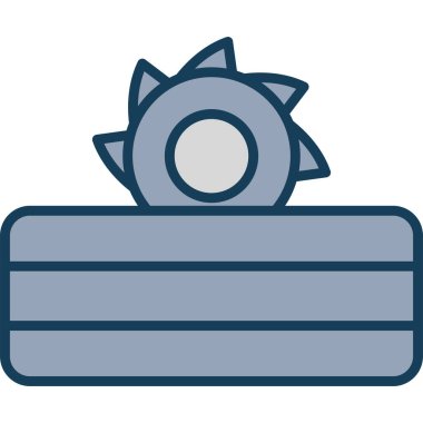 Kask vektörü simgesi modern basit vektör illüstrasyonu