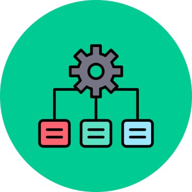 sunucu simgesi çizimi