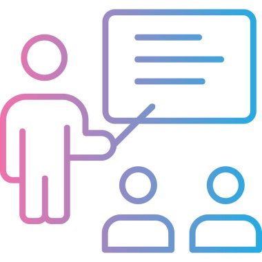 İnsan simgesinin vektör illüstrasyonu