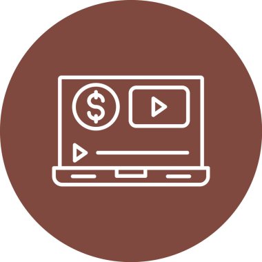 seo modern simgesinin vektör illüstrasyonu