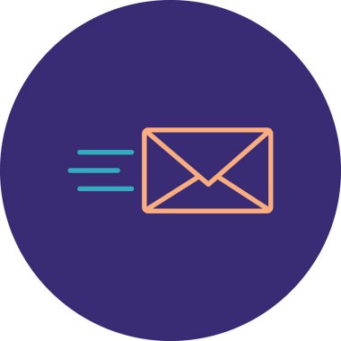 E- posta simgesi vektör illüstrasyonu