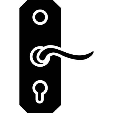 Anahtar simgesi vektör illüstrasyonu