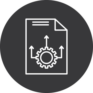 seo modern simgesinin vektör illüstrasyonu